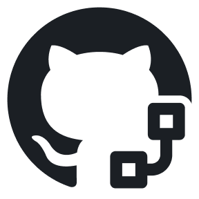 Github extended. Github actions logo.